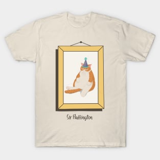 Sir Fluffington Chonky Cats T-Shirt